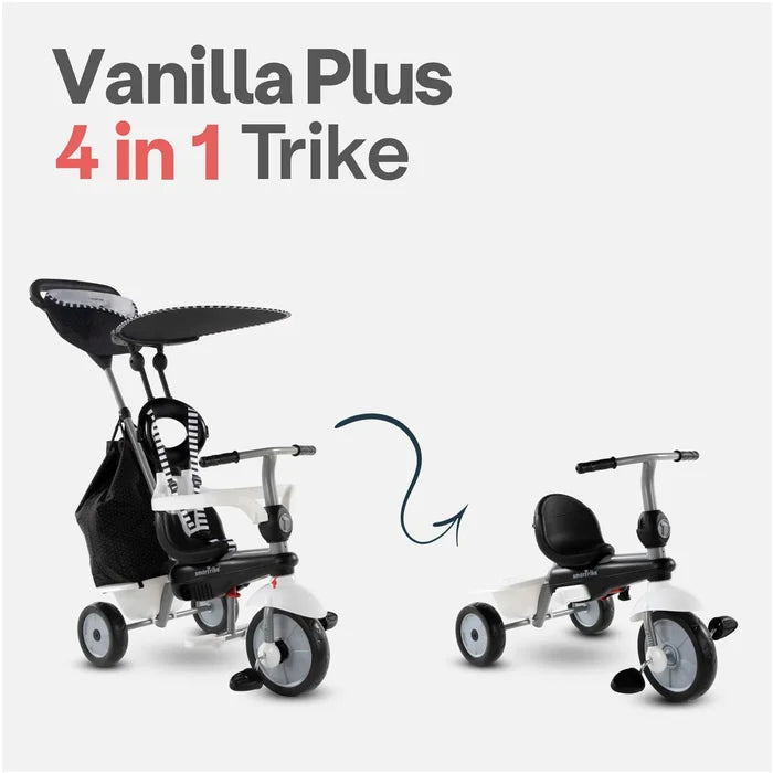 SmarTrike Trike SmarTrike Vanilla+ Toddler Trike - Black & White