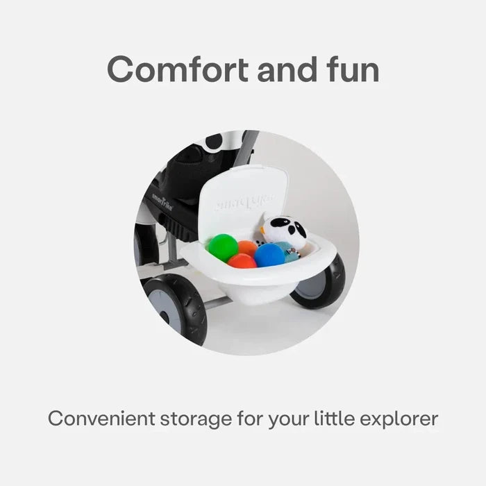 SmarTrike Trike SmarTrike Vanilla+ Toddler Trike - Black & White