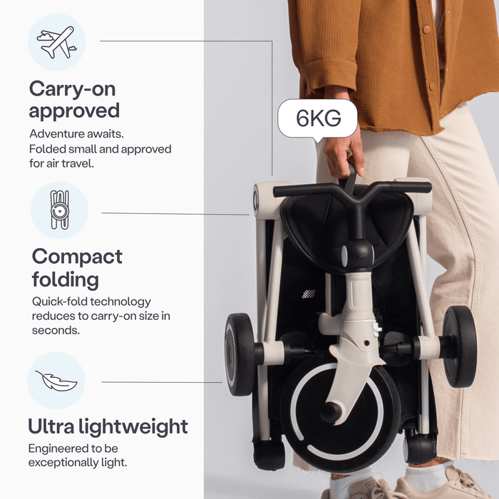 SmarTrike Trike SmarTrike Wonder Plus Stroller/Trike - Sand Beige