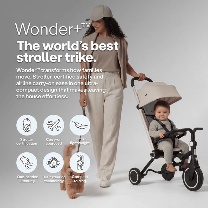 SmarTrike Trike SmarTrike Wonder Plus Stroller/Trike - Sand Beige