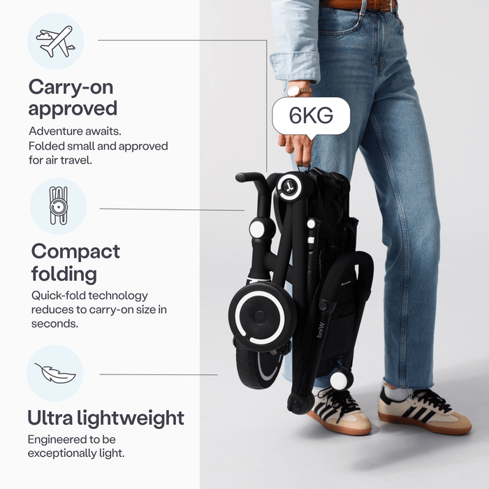 SmarTrike Trike SmarTrike Wonder Plus Stroller/Trike - Storm Black