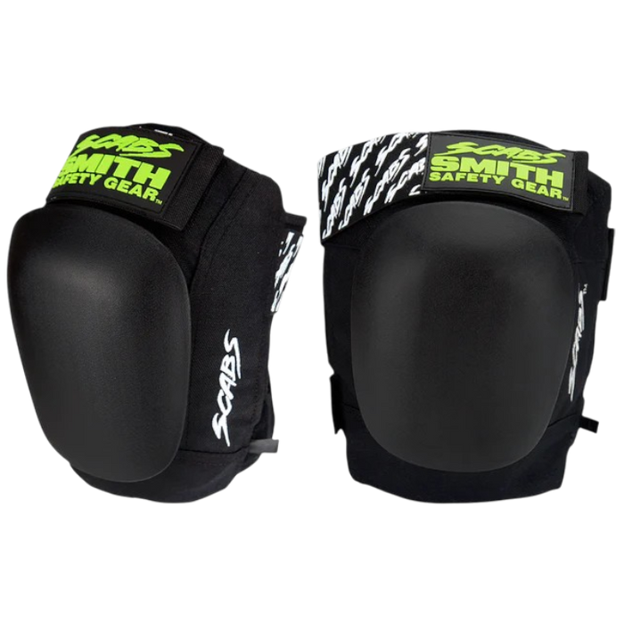 Smith Scabs - Black/Black Skate Knee Pads - Sold In Pairs