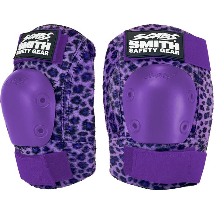 Smith Scabs - Purple Leopard Urban Kool Elbow Pads - Sold In Pairs