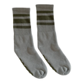 Socco -  Scout Green Striped Socks | Marine Green