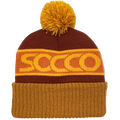 Socco - SOCCO Pom Beanie | Rust & Gold