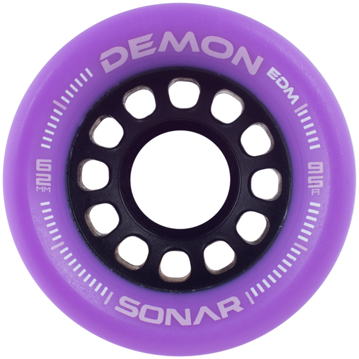 Sonar - Purple Demon EDM - Speed Wheels (4 Pack)