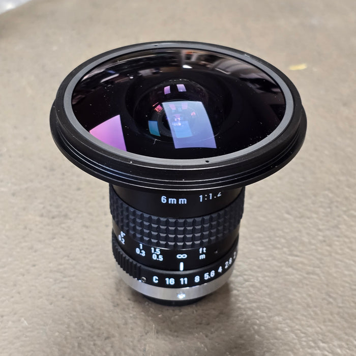 Super Fisheye 1.8mm Lens Attachment for Ricoh 6mm lens