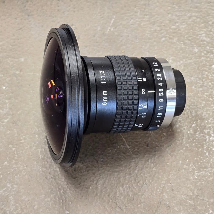 Super Fisheye 1.8mm Lens Attachment for Ricoh 6mm lens