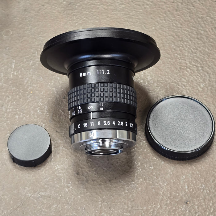 Super Fisheye 1.8mm Lens Attachment for Ricoh 6mm lens
