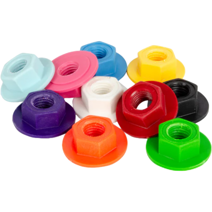 Sure Grip - Orange Zero Nutz 8MM Axle Nuts (8 Pack)