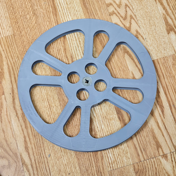 Tayloreel 16mm 1600' Plastic Storage Can with 1600' Plastic Film Reel