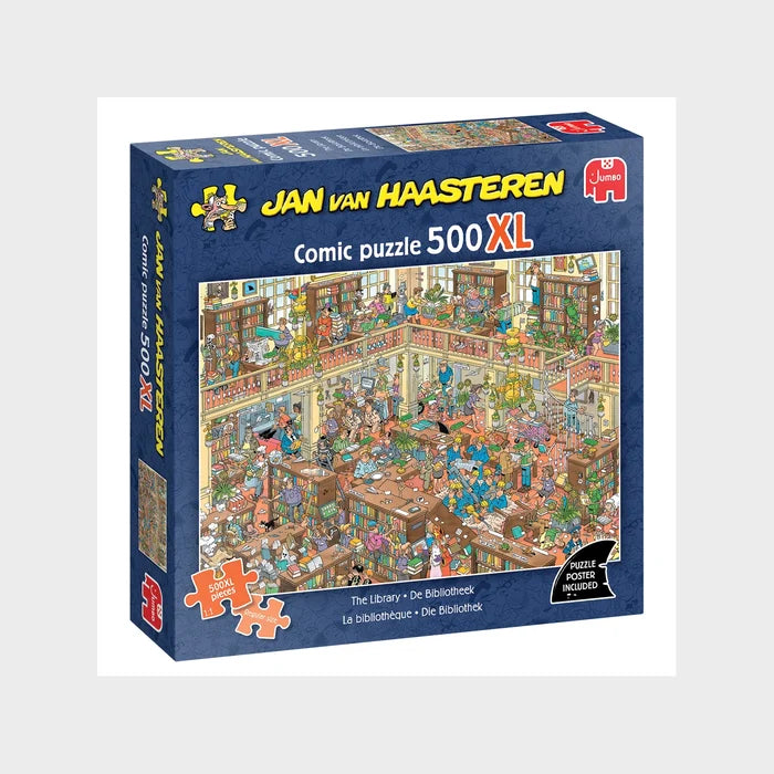 The Library Jan van Haasteren 500 XL brikker