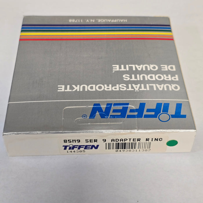 Tiffen 85M-9 Series 9 Adapter Ring with Retaining Ring