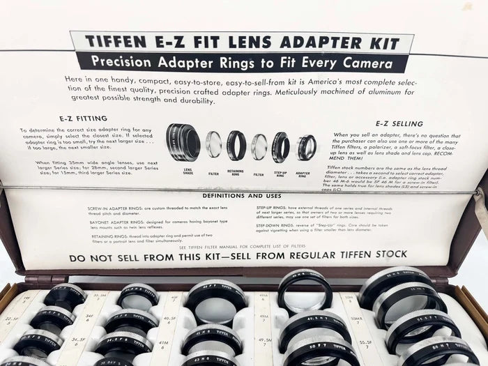 Tiffen E-Z Fit Adapter Ring Kit  Mark 1