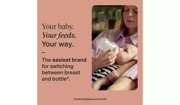 Tommee Tippee Baby Bottles Tommee Tippee Natural Baby Starter Baby Bottle Kit - White