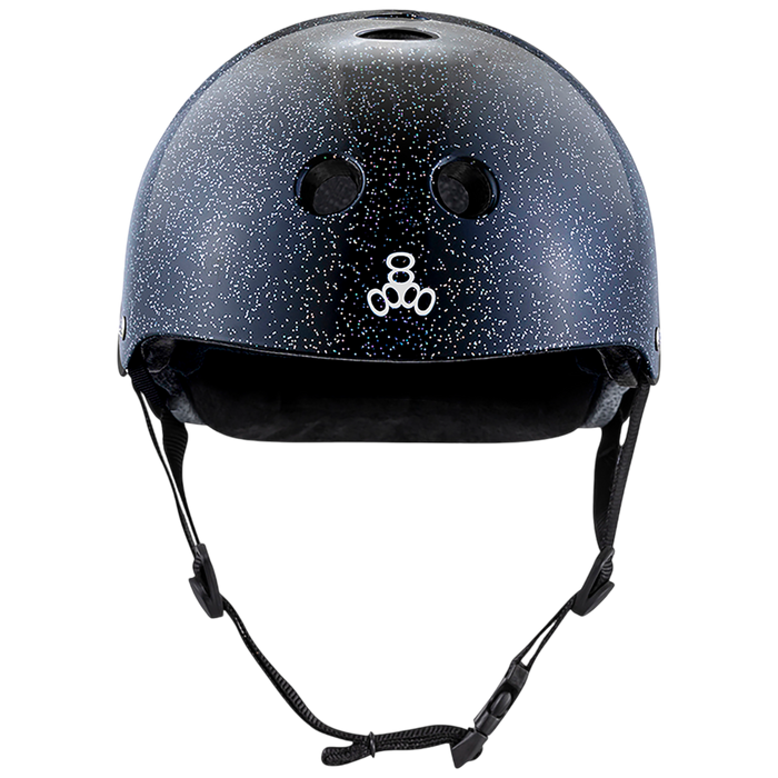 Triple 8 - Black Glitter Deep Cover Helmet