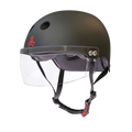 Triple 8 - Black Matte Certified Sweatsaver Visor Helmet