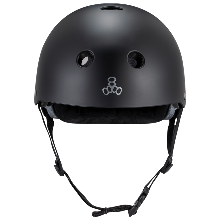Triple 8 - Black Matte Deep Cover Helmet