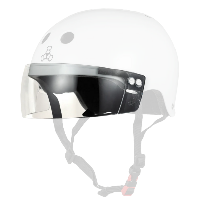 Triple 8 - Clear Visor - for The Certified Sweatsaver Visor Helmet