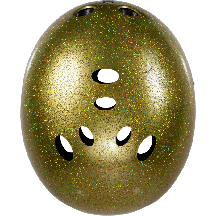 Triple 8 - Gold Glitter Certified Sweatsaver Helmet