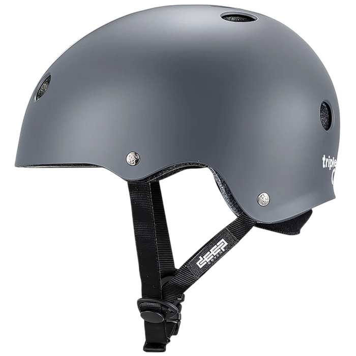 Triple 8 - Gray Matte Deep Cover Helmet