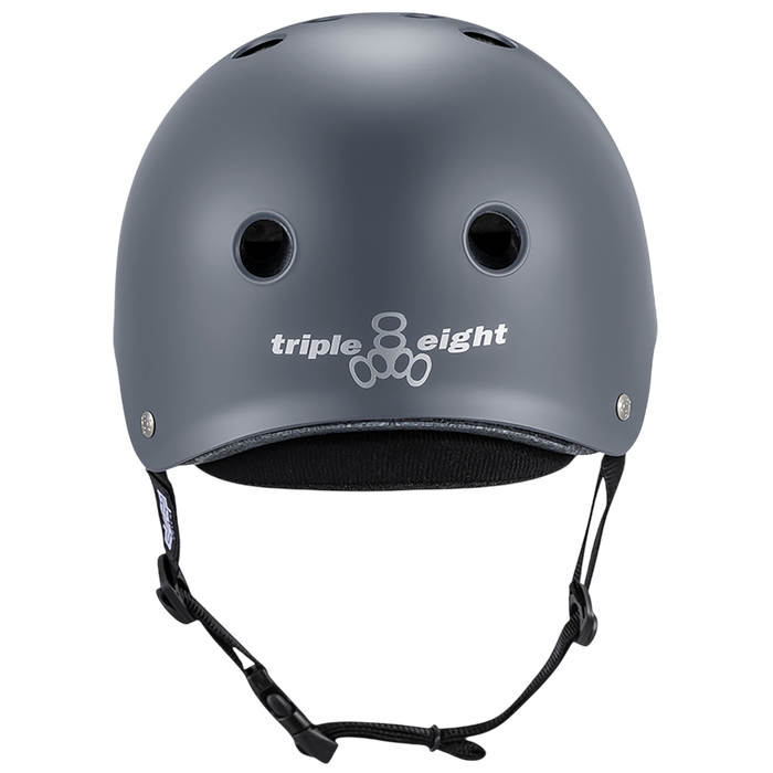 Triple 8 - Gray Matte Deep Cover Helmet
