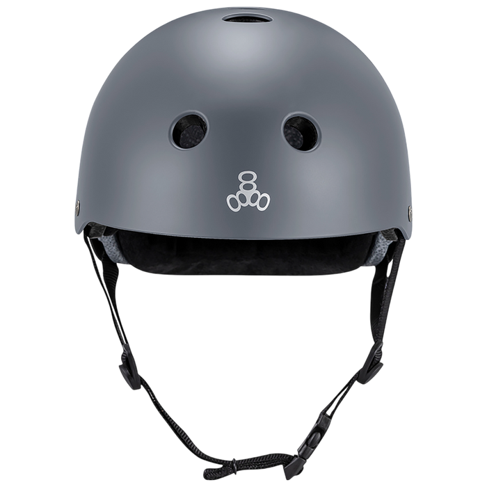 Triple 8 - Gray Matte Deep Cover Helmet