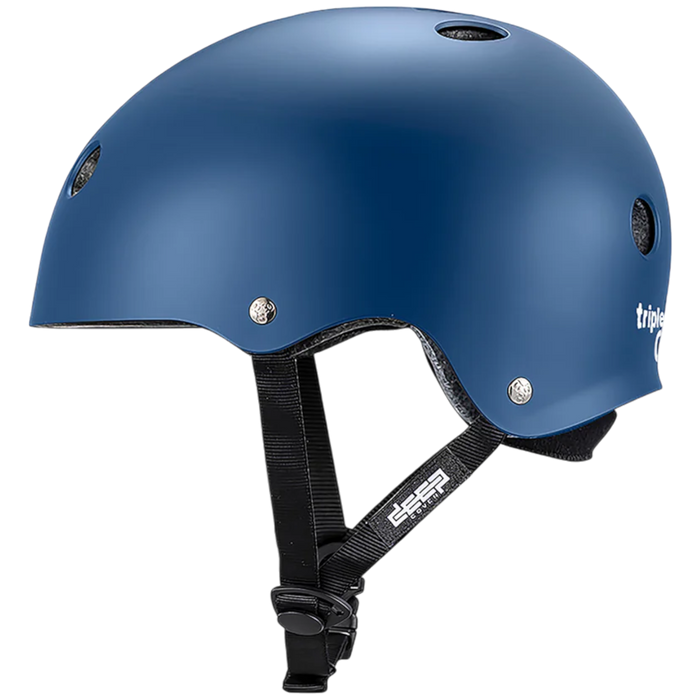 Triple 8 - Navy Matte Deep Cover Helmet