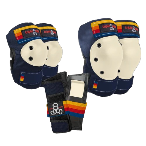 Triple 8 - Pacific Beach Saver Series - Safety Gear 3-Pack