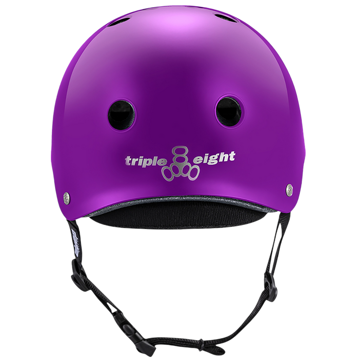 Triple 8 - Purple Glossy Deep Cover Helmet
