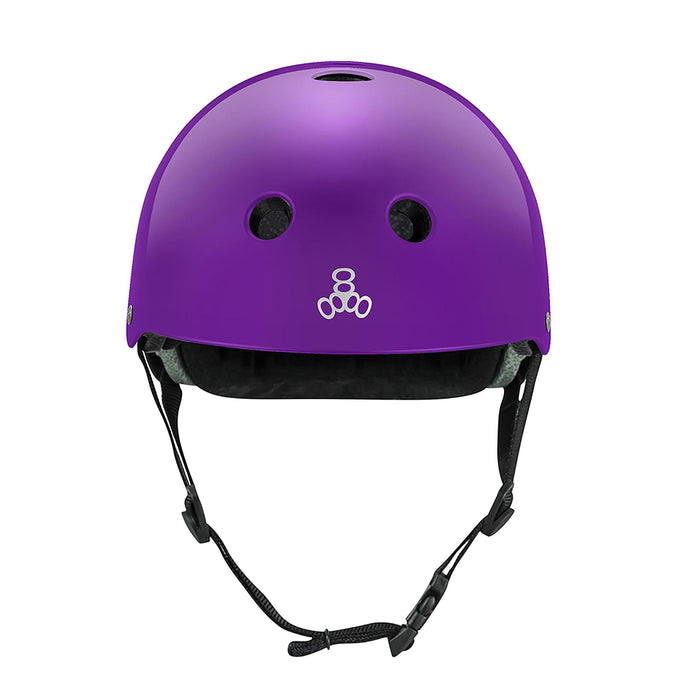 Triple 8 - Purple Glossy Deep Cover Helmet