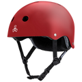 Triple 8 - Scarlet Red Glossy Deep Cover Helmet