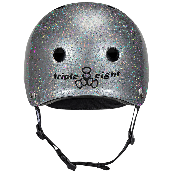 Triple 8 - Silver Glitter Deep Cover Helmet