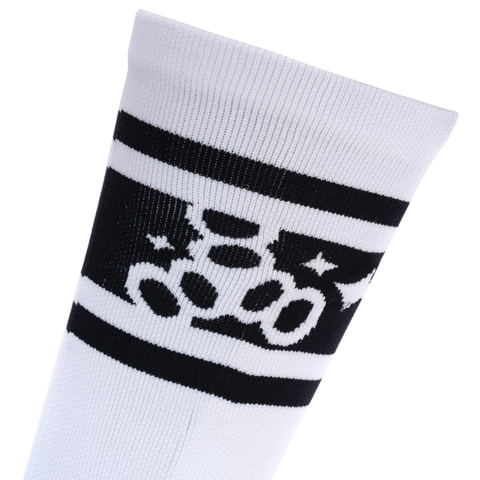 Triple 8 - White Sock Shinguards - Barbie Patin Signature Edition