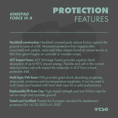 TSG - Kneepad Force V A with Arti-Lage Impact Foam
