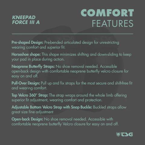 TSG - Kneepad Force V A with Arti-Lage Impact Foam