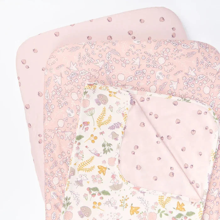 Tutti Bambini Crib Bedding Set Tutti Bambini Bedside Crib Starter Pack - Tiny Tails