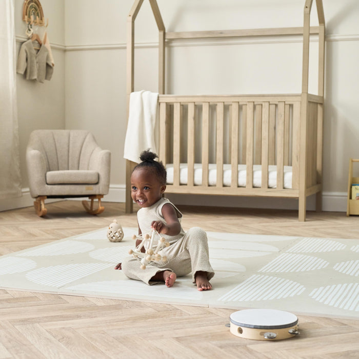 Tutti Bambini Nursery Furniture Tutti Bambini Casa 3in1 Mini House Cot Bed (120 x 60cm) - Harvest Oak