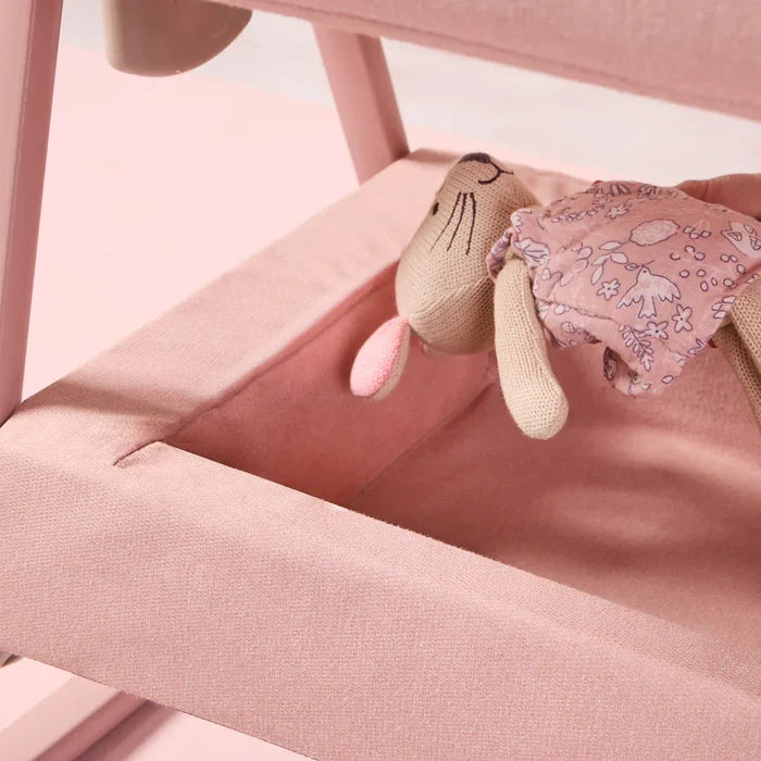 Tutti Bambini Bedside Crib Tutti Bambini CoZee Air 2 Bedside Crib - Drifted Oak / Blush