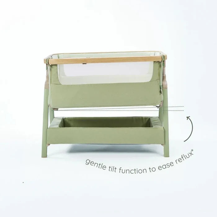 Tutti Bambini Bedside Crib Tutti Bambini CoZee Air 2 Bedside Crib - Drifted Oak / Eucalyptus
