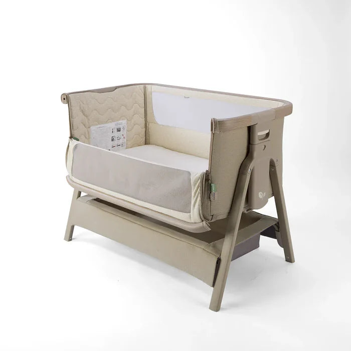 Tutti Bambini Bedside Crib Tutti Bambini CoZee Air 2 Bedside Crib - Soft Walnut / Cocoa