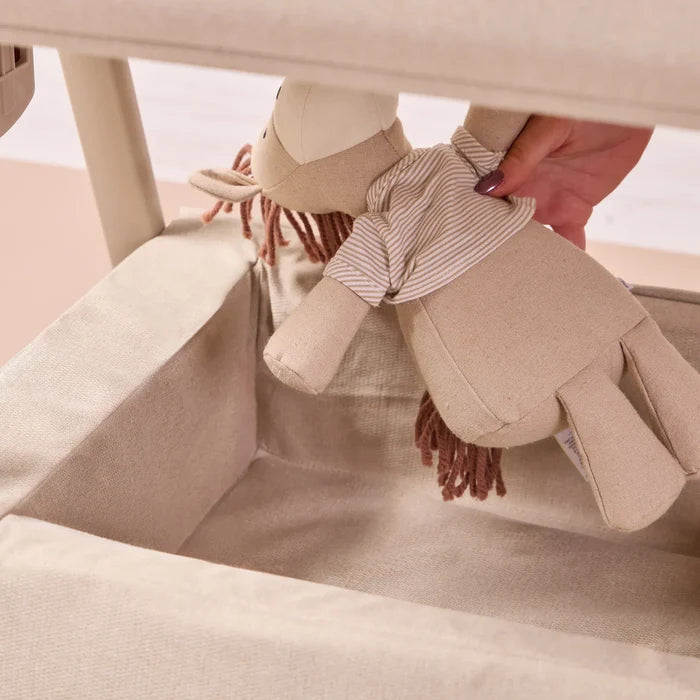 Tutti Bambini Bedside Crib Tutti Bambini CoZee Air 2 Bedside Crib - Soft Walnut / Cocoa