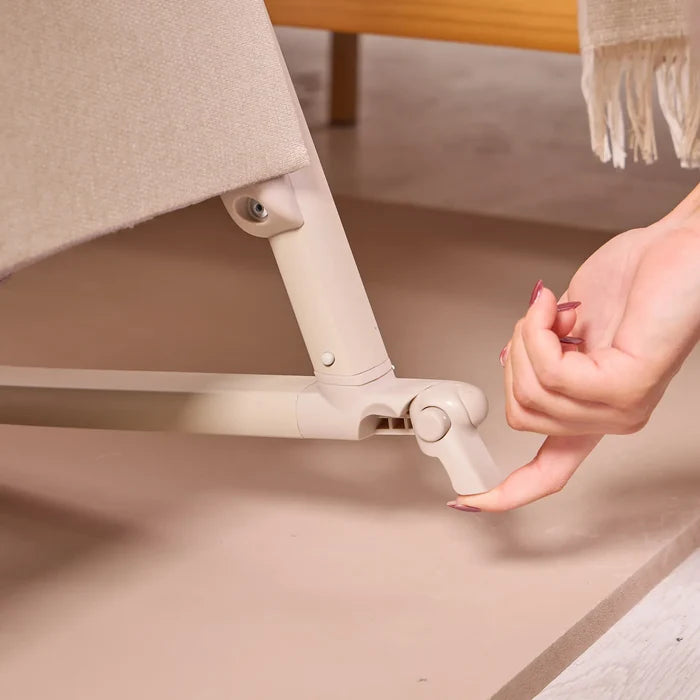 Tutti Bambini Bedside Crib Tutti Bambini CoZee Air 2 Bedside Crib - Soft Walnut / Cocoa