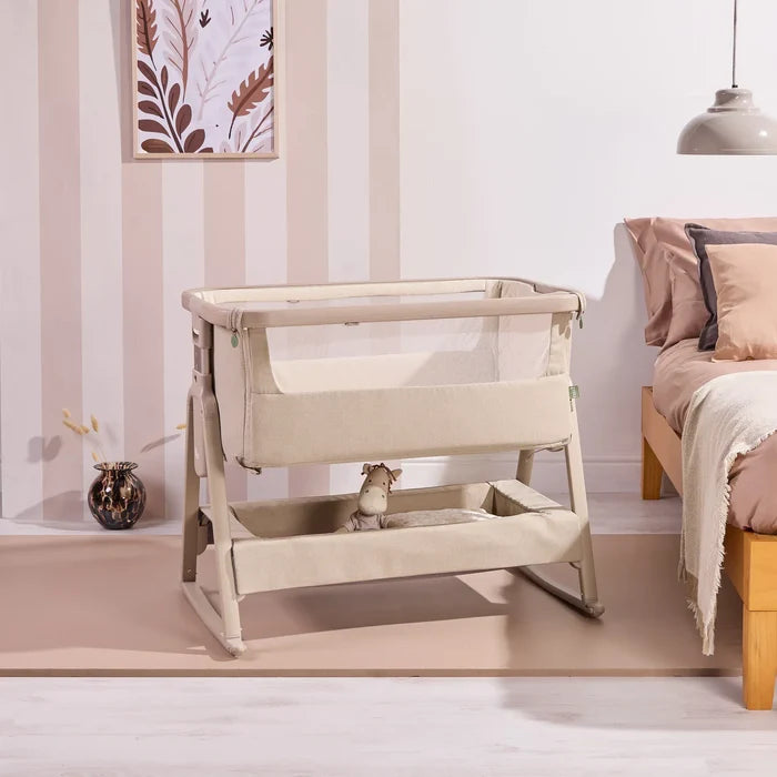 Tutti Bambini Bedside Crib Tutti Bambini CoZee Air 2 Bedside Crib - Soft Walnut / Cocoa
