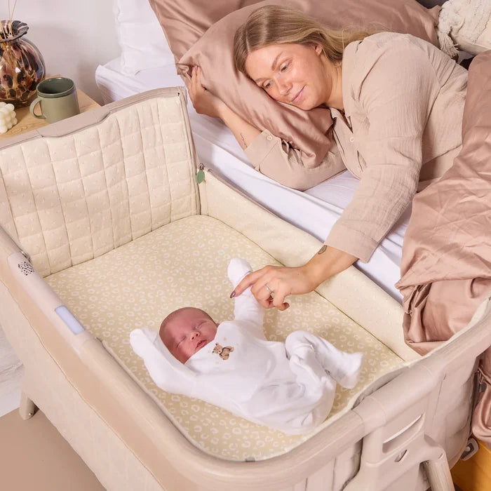 Tutti Bambini Bedside Crib Tutti Bambini CoZee Air 2 Bedside Crib - Soft Walnut / Cocoa