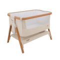 Tutti Bambini Bedside Cribs Tutti Bambini Cozee Bedside Crib - Scandinavian Walnut/Ecru