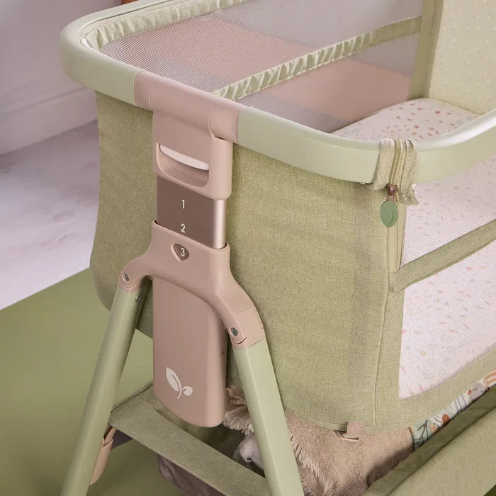 Tutti Bambini Bedside Crib Tutti Bambini CoZee Zen Bedside Crib - Eucalyptus