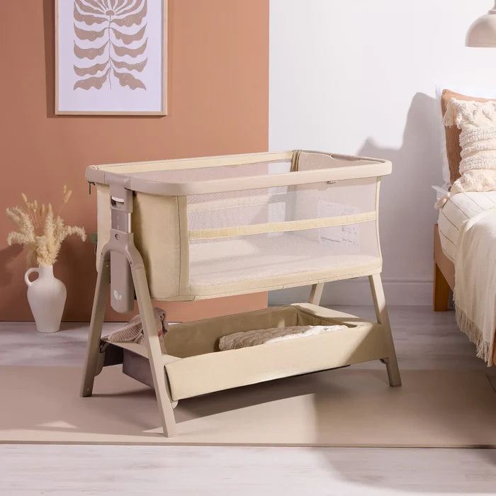 Tutti Bambini Bedside Crib Tutti Bambini CoZee Zen Bedside Crib - Sand