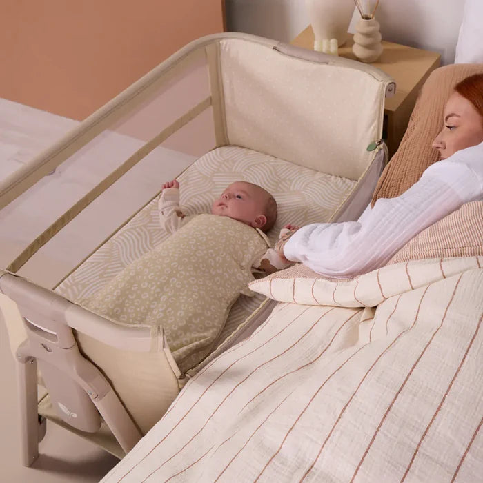 Tutti Bambini Bedside Crib Tutti Bambini CoZee Zen Bedside Crib - Sand