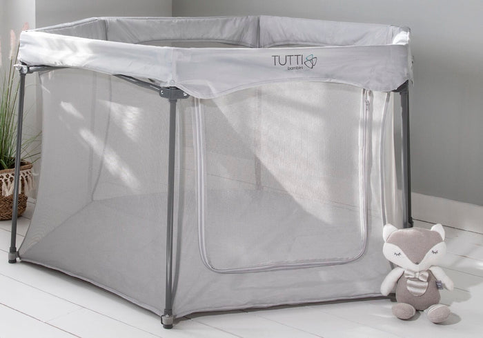 Tutti Bambini Playpen Tutti Bambini Hexa Playpen Grey